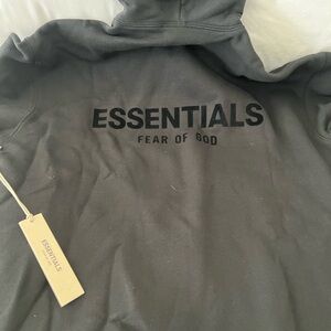 Essentials, Black Hoodie